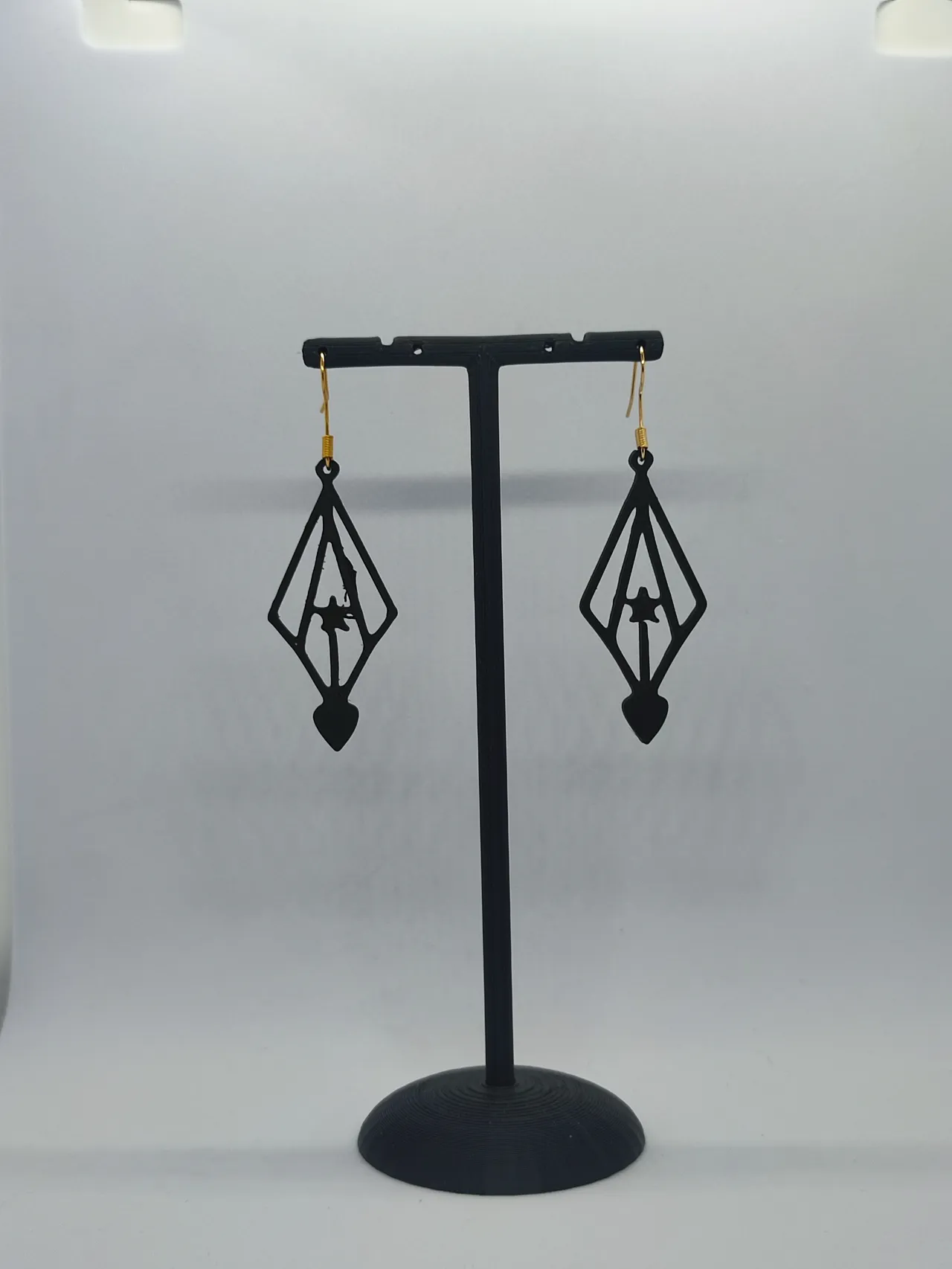 Aretes Lanzas del Corazón view 2