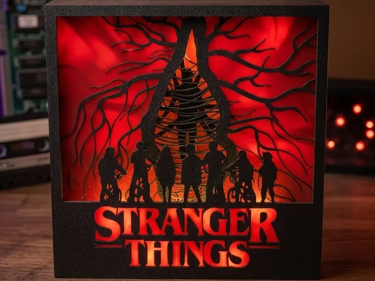 3D Nachtlicht / Ambientlicht - Stranger Things