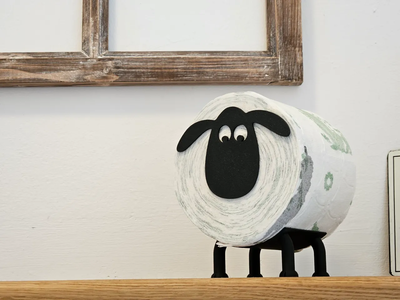 Shaun the Sheep Toilet Paper Roll Holder view 3