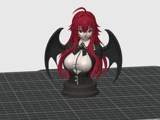 Rias Gremory Büste aus High School DxD