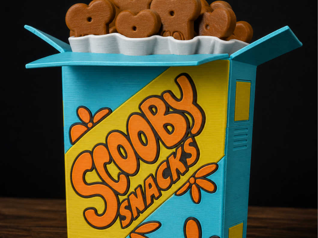 SCOOBY-DOO! SCOOBY SNACKS BOX AMS READY - 1