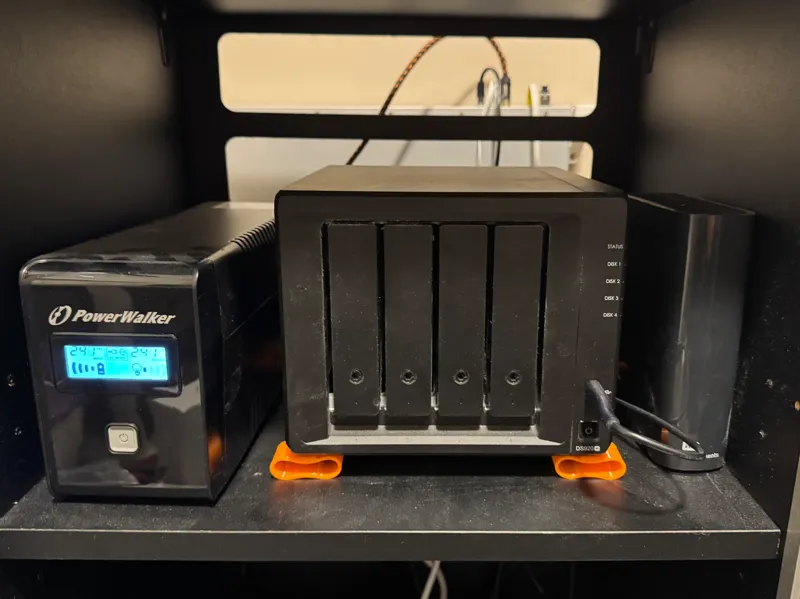 Synology DS920+ NAS TPU Vibration Dampening Feet