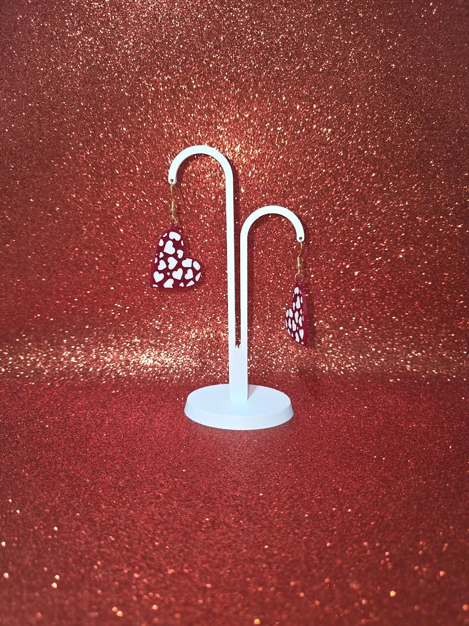 Little hearts earrings view 3