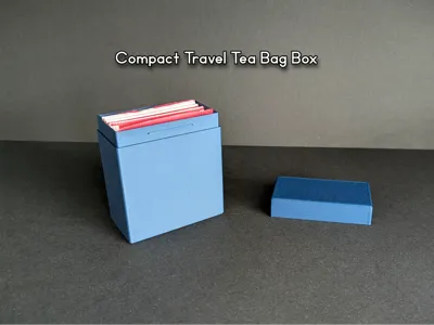 Compact Travel Tea Bag Box – Clipper & Pickwick