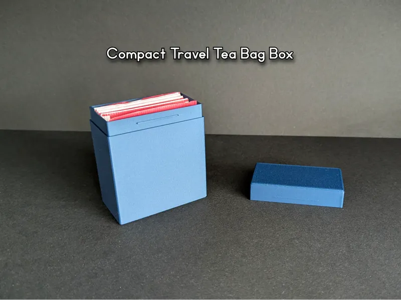 Compact Travel Tea Bag Box – Clipper & Pickwick