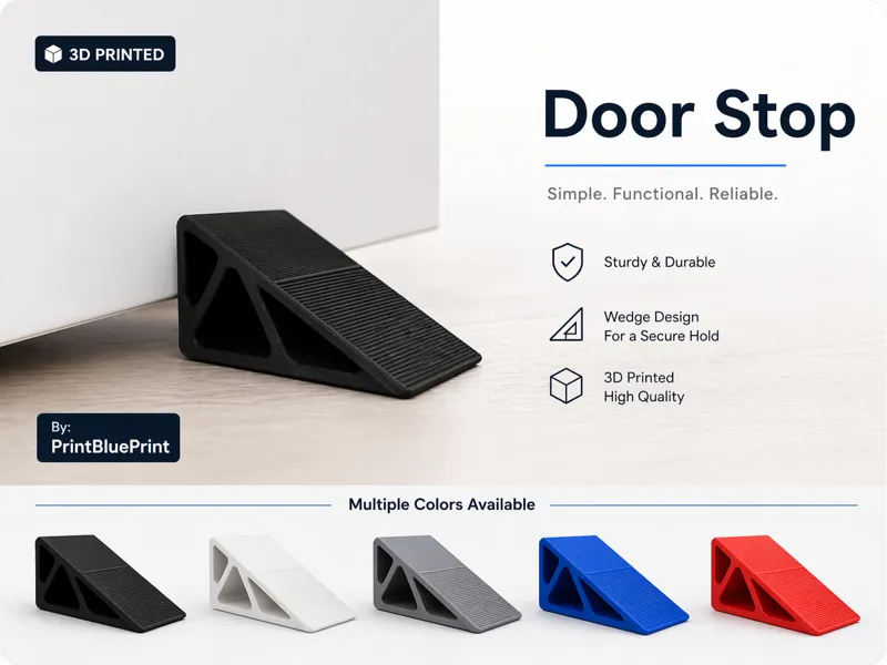 Modern Doorstop | By: PrintBluePrint