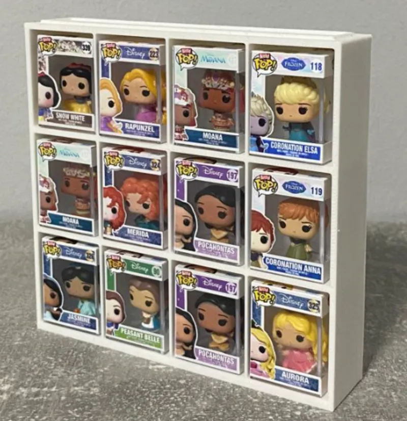 Funko Bitty POP! shelf 12x