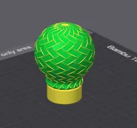 Inverted Weave Pattern 15% infill 85g Lightweight