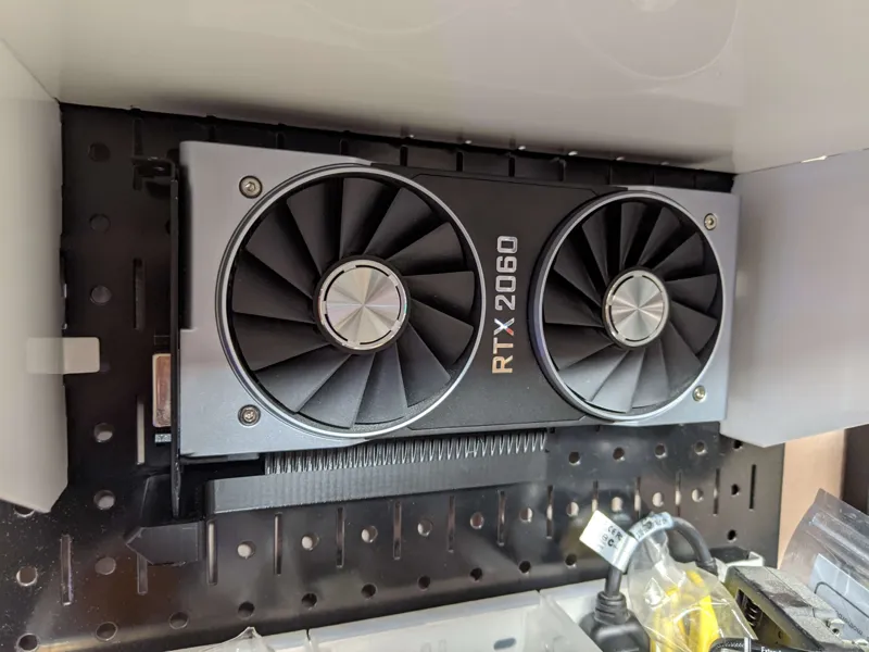 1/4" Pegboard GPU Display Mount
