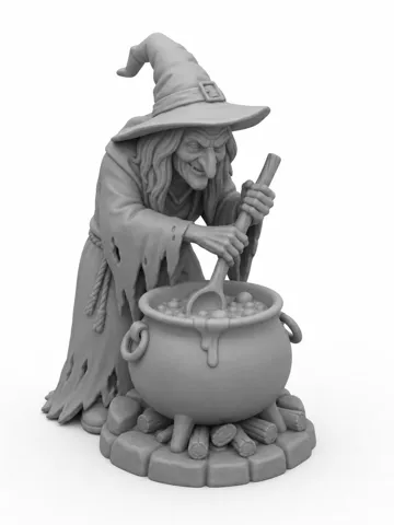 Adorno temático: Witch — vista de referencia 2
