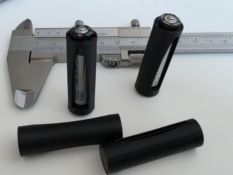 AAA to AA Battery Adapter (LR3 to LR6)
