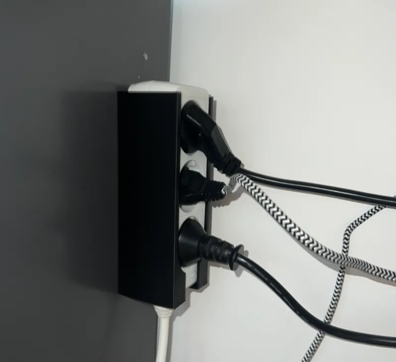 power strip holder