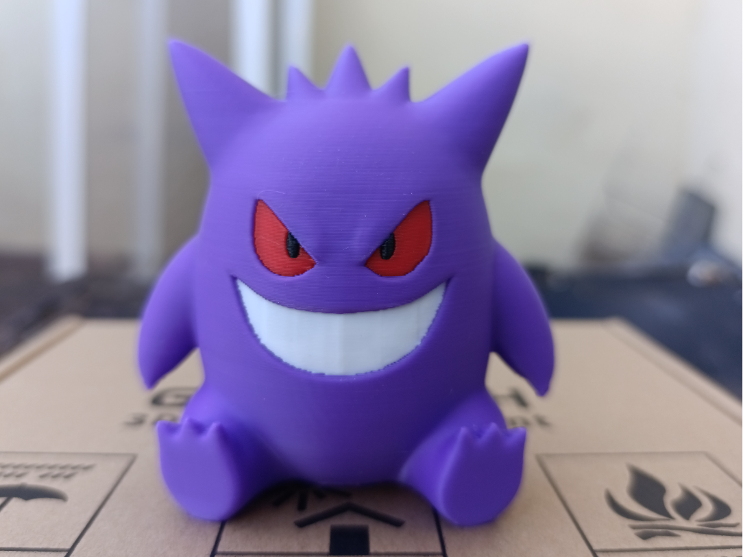 Gengar Pokémon tipo Chibi Funko Multicolor AMS