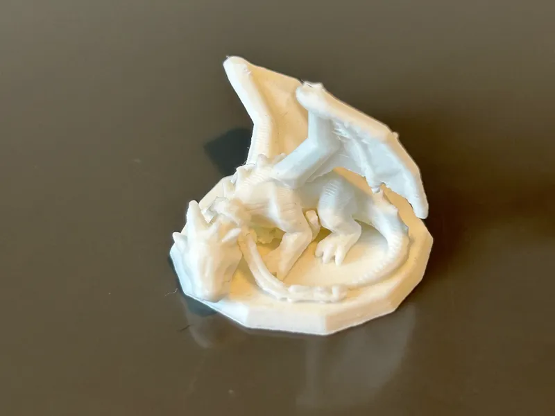 Captured Wyrmling Dragon for TTRPG / D&D, Low-Poly
