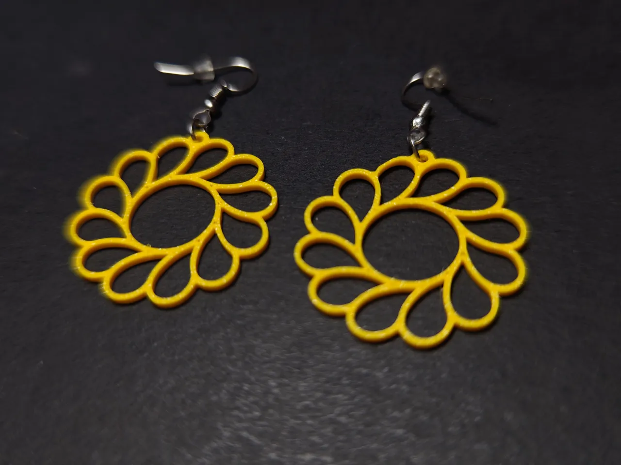 Clustered Bloom Earrings view 3