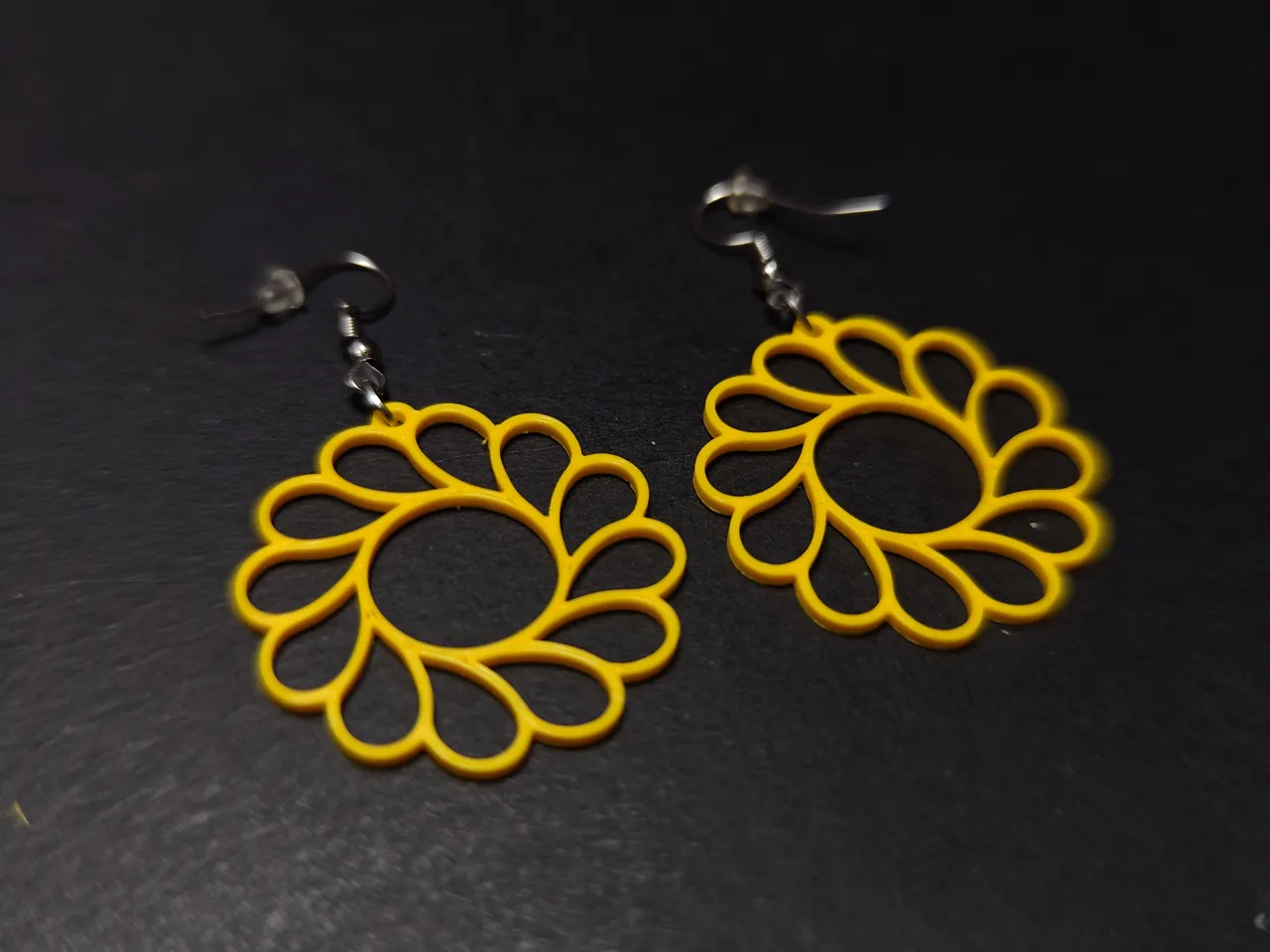 Clustered Bloom Earrings view 2