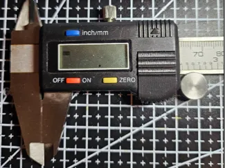 Tapa para calibrador vernier