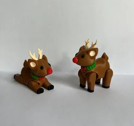 Articulated Christmas Reindeer