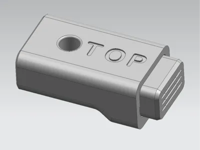 Handy gadget, nozzle residue filament cutter, PTFE feed tube cutter