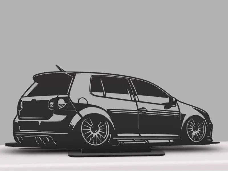 VW Golf MK5 R32 Silhouette