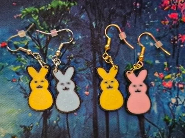 Bunny Peeps Earrings