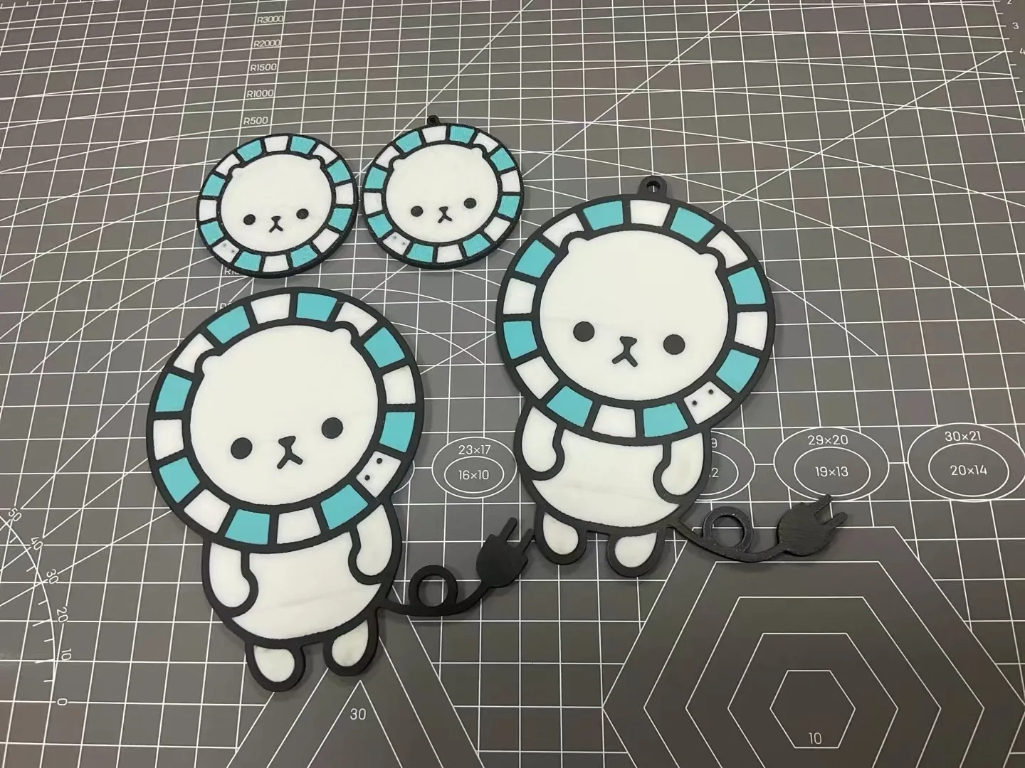 Miniatura 1 do modelo 3D 迪拉熊（でらっくま）