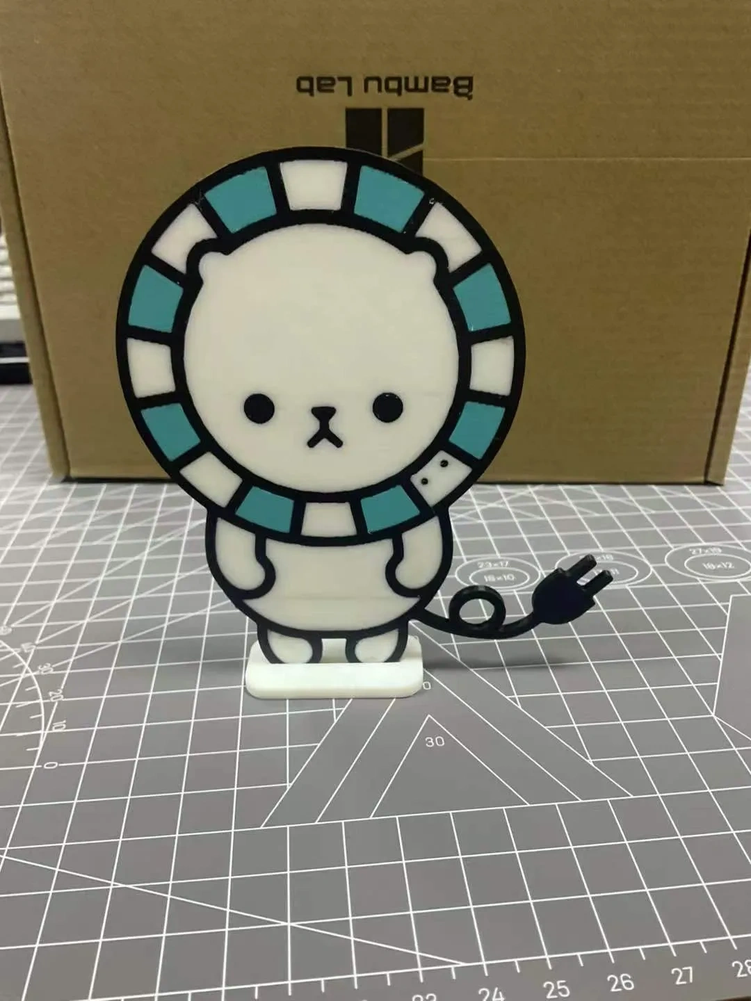 Miniatura 2 do modelo 3D 迪拉熊（でらっくま）