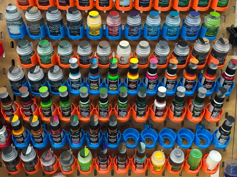 Skadis Paint Holder (Citadel & Vallejo & GSW)