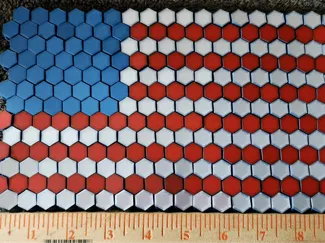 NASA Flexible Fabric US Flag