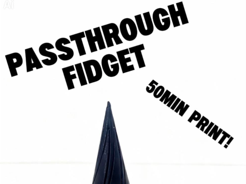 Passthrough Fidget 3D model