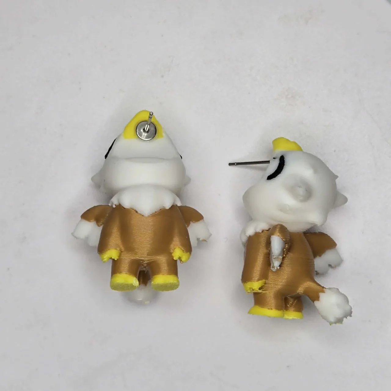 Griffin Chomper Earrings view 2
