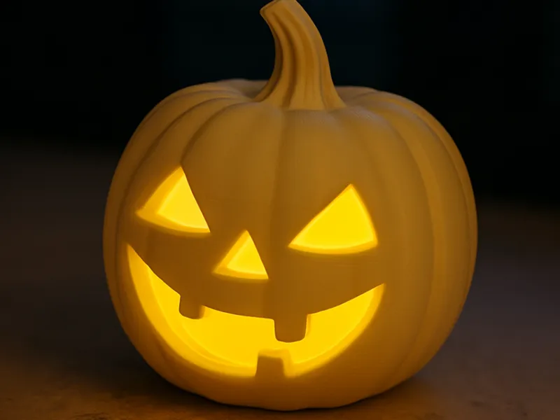 Kürbis / Pumpkin Halloween Deko Teelicht