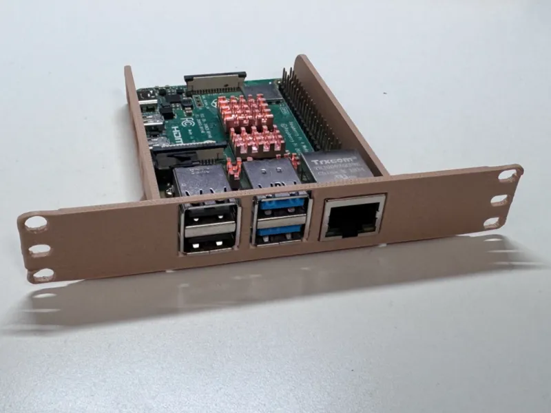 Lab Rax Rack for Raspberry Pi 4B+