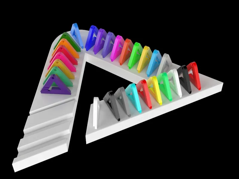 AceAddity Swatch display stand