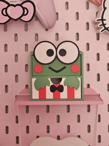 Caja o estuche: Keroppi Drawer Box — vista de referencia 2