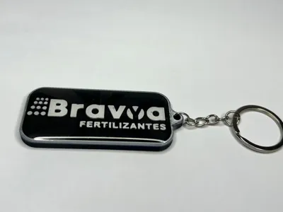 Rectangular keychain base with NFC 5x28x4