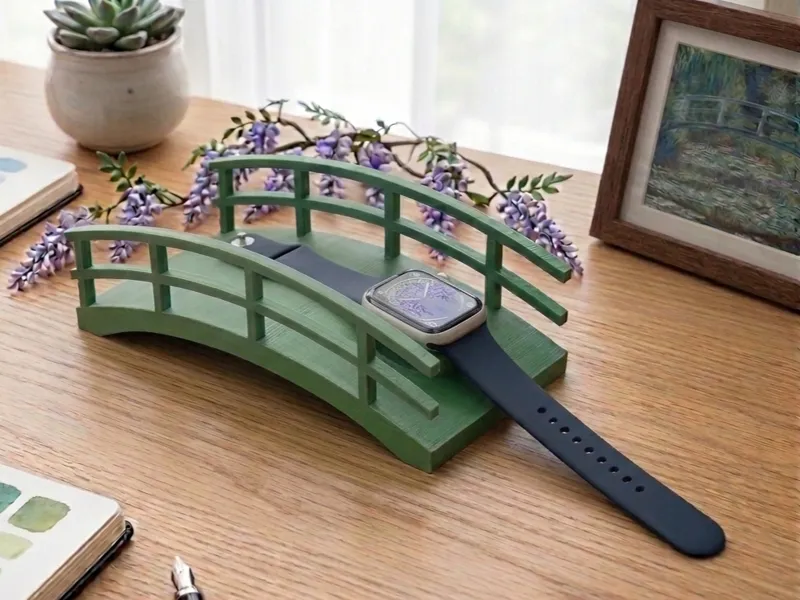 Stand Apple Watch stile Stagno delle Ninfee Monet