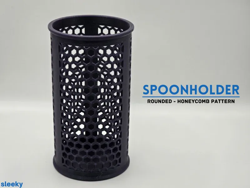 Round Honeycomb Spoonholder