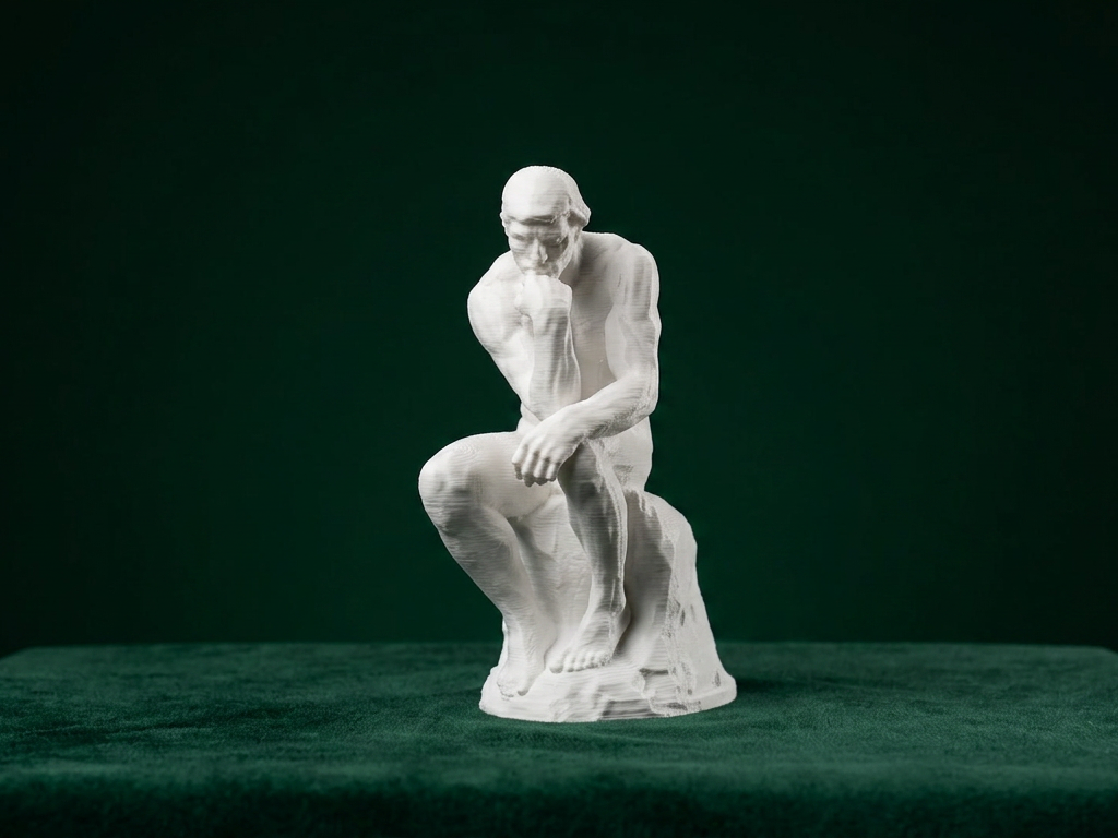 The Thinker – 3D Sculpture
