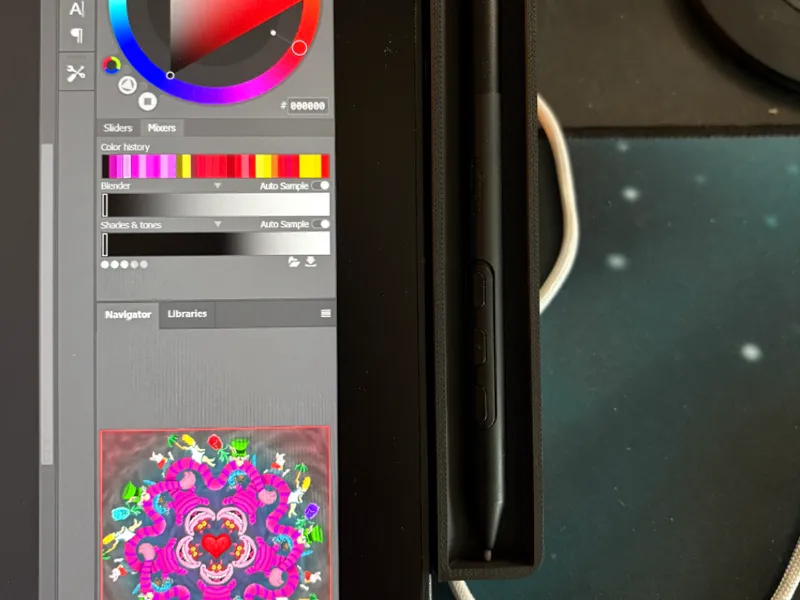 Wacom Cintiq Stylus Tray
