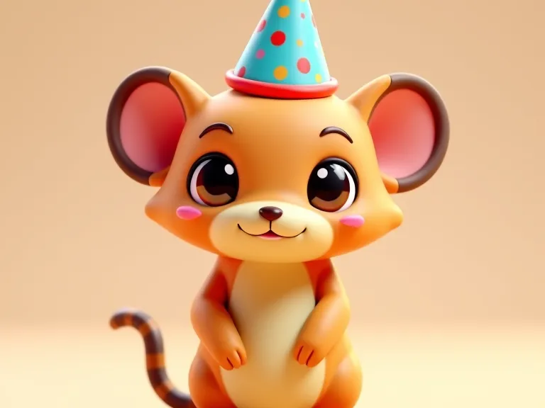 meerkat party hat