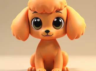 Toy Poodle Cinnamon