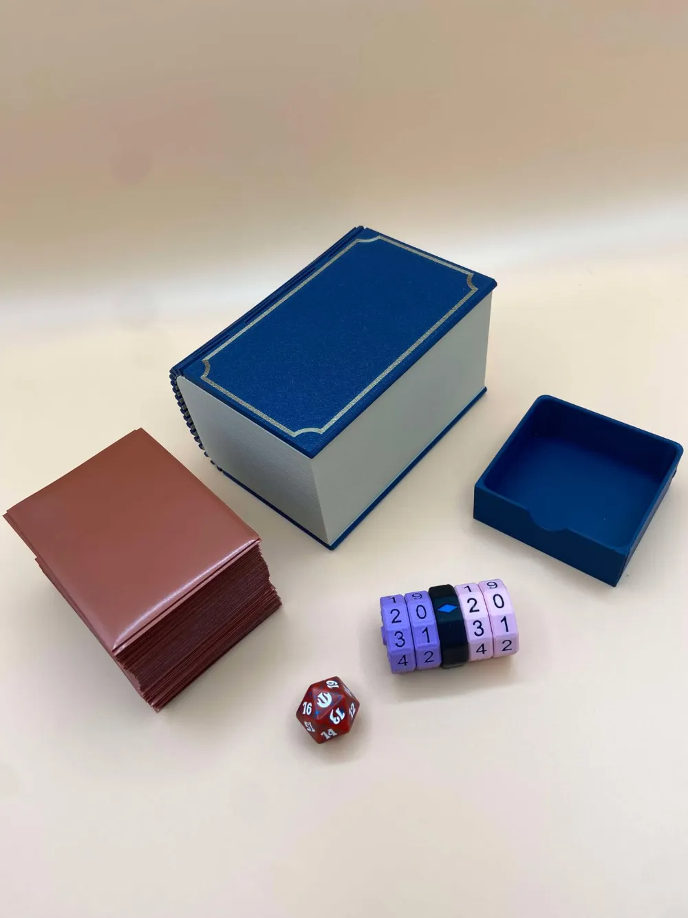 Deck. Book Example Deck Book - Book-looking deckbox for any card game - Free 3D Print ...
