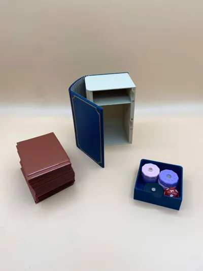 Deck. Book Example Deck Book - Book-looking deckbox for any card game by lurk3d MakerWorld ...
