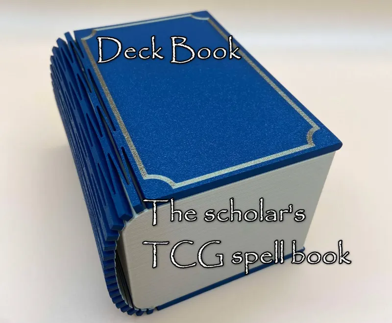 Deck Book - Book-looking deckbox for any card game