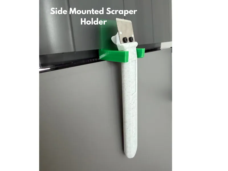 Side Mounted Scraper Holder