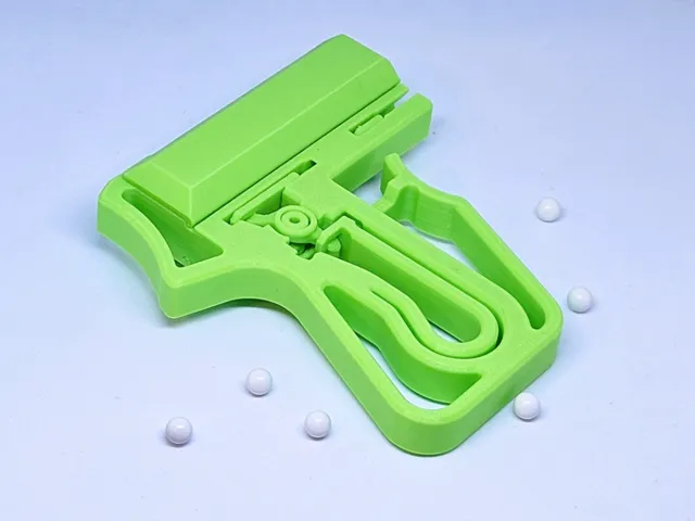 High-Capacity BB Shooter – 50+ Round Mag!