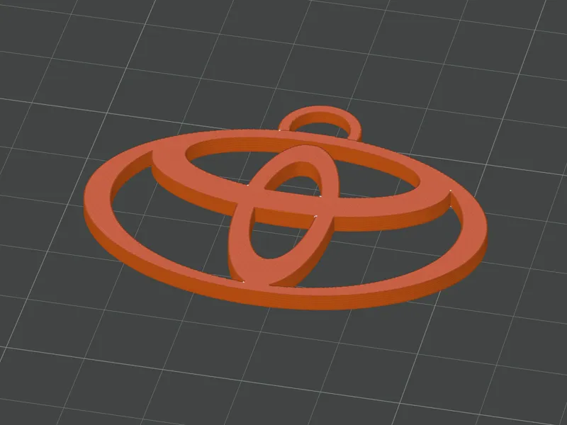Toyota keychain