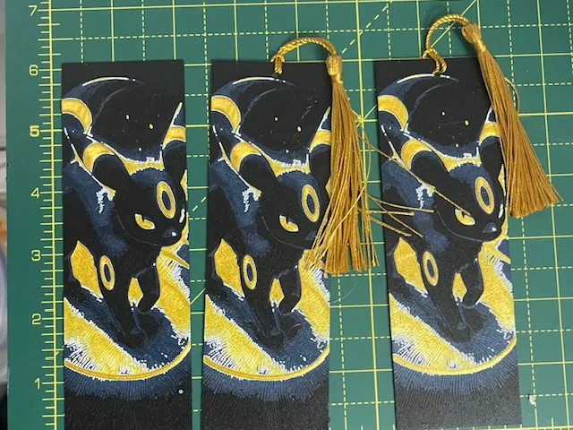 Bookmarl_Umbreon inspired_SET of 3