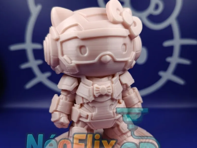 Hello Kitty Cyber Armor – Edition Monocouleur